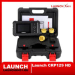 Launch CRP129 HD Heavy-Duty Diagnostic Scanner in Carry Case with Adapters and User Manual