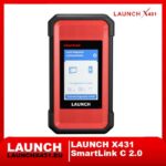Launch X431 SmartLink C 2.0 remote diagnostic interface for heavy-duty trucks and commercial vehicles.