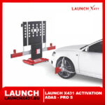 Launch X431 ADAS PRO Calibration System performing advanced camera and radar alignment