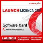 Launch X431 CRP Software Card – Official License for Update and Subscription Activation